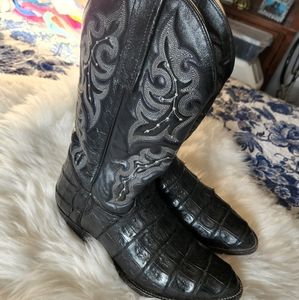 Cayman & Leather Boots
